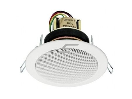 Lubinės garso kolonėlės | 100V | 6W | 8 omų | 165mm | Ø64mm | balta | RCS | CSL-106W