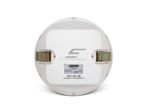 IP tinklo lubinė garso kolonėlė | integruotas stiprintuvas | su PoE maitinimu | 2x9W | Ø185mm | skaitmeninis garso dekodavimas | balta 2 IP tinklo lubinė garso kolonėlė | integruotas stiprintuvas | su PoE maitinimu | 2x9W | Ø185mm | skaitmeninis garso dekodavimas | balta 2