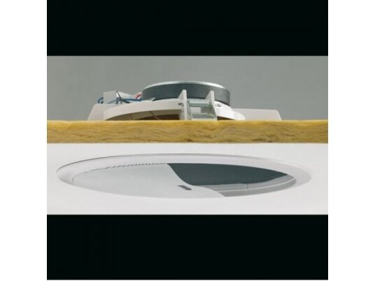 Lubinė garso kolonėlė | 100V | 6W RMS | Ø200mm | balta | AUDIOPHONY | CHP606 1 Lubinė garso kolonėlė | 100V | 6W RMS | Ø200mm | balta | AUDIOPHONY | CHP606 1