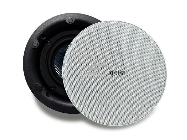Lubinė garso kolonėlė namams | su Bluetooth | 2x50W | 24VDC | Ø205mm | LAN | Wi-Fi | balta Lubinė garso kolonėlė namams | su Bluetooth | 2x50W | 24VDC | Ø205mm | LAN | Wi-Fi | balta