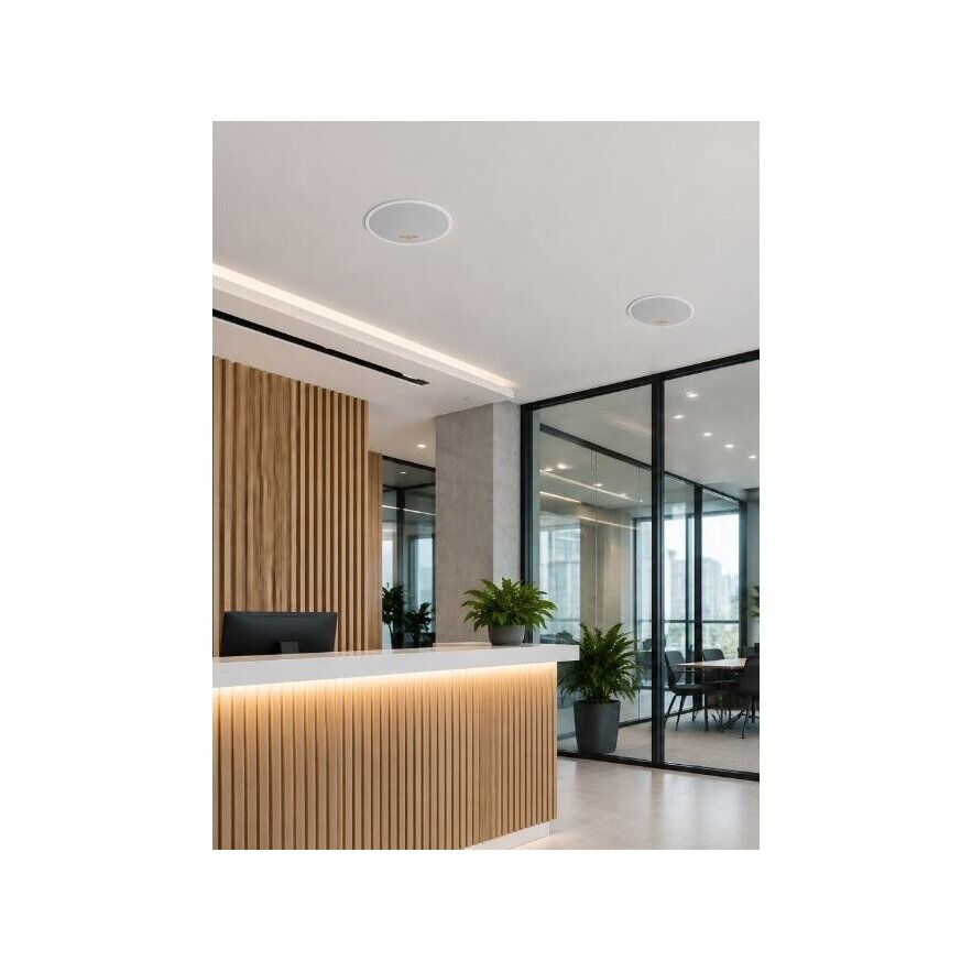 Ceiling speaker | 20W | 8 Ohm | Ø233x97mm | white 3