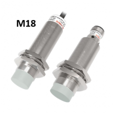 Pinnapealsed mittekontaktsed induktiivsed lähedusandurid M18 nikli-vase korpusega | metallobjektide tuvastamiseks automaatikas Pinnapealsed mittekontaktsed induktiivsed lähedusandurid M18 nikli-vase korpusega | metallobjektide tuvastamiseks automaatikas