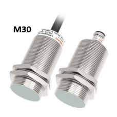 Sisseehitatavad kontaktivabad induktiivlähedusandurid M30 nikli-vase korpusega | metallobjektide tuvastamiseks automaatikas Sisseehitatavad kontaktivabad induktiivlähedusandurid M30 nikli-vase korpusega | metallobjektide tuvastamiseks automaatikas