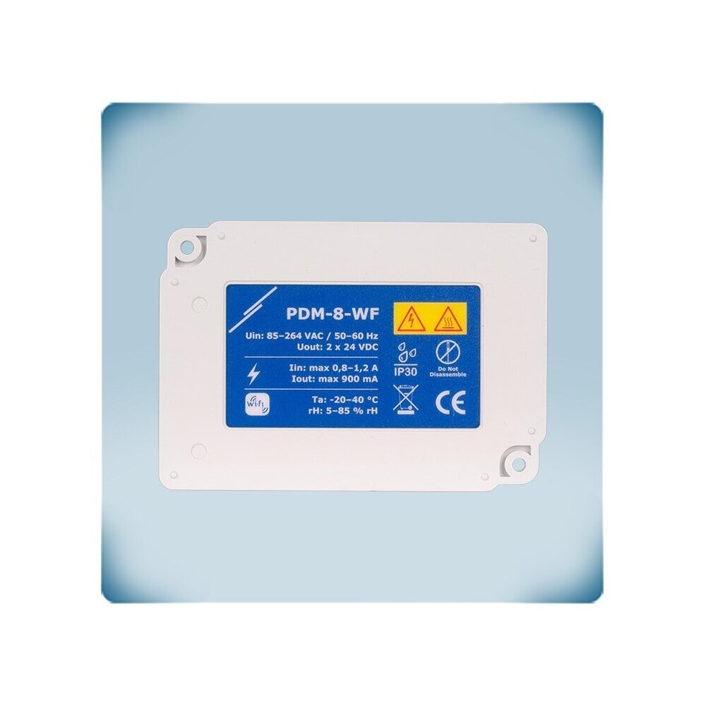 Moduł zasilania przez Modbus z repeaterem RS485 | 85-264VAC | 2×24VDC 20W | izolacja galwaniczna | IP30 | Sentera Controls | PDM-8-MB 5 Moduł zasilania przez Modbus z repeaterem RS485 | 85-264VAC | 2×24VDC 20W | izolacja galwaniczna | IP30 | Sentera Controls | PDM-8-MB 5