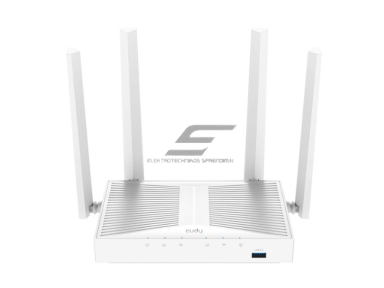Maršrutizatorius | bevielio tinklo skleidėjas | Wi-Fi 5 | 2.4GHz + 5GHz | iki 1200Mbps | CUDYWR1300S Maršrutizatorius | bevielio tinklo skleidėjas | Wi-Fi 5 | 2.4GHz + 5GHz | iki 1200Mbps | CUDYWR1300S