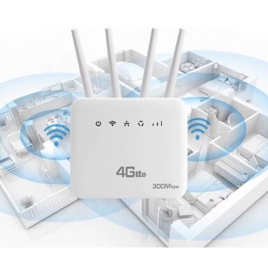 Router | Wireless Access Point | Wi-Fi 6 | 4G LTE | 300Mbps | LAN/WAN Router | Wireless Access Point | Wi-Fi 6 | 4G LTE | 300Mbps | LAN/WAN