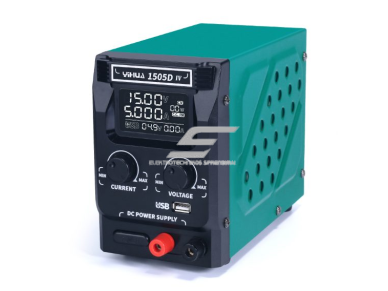 Reguliuojamas laboratorinis maitinimo šaltinis | DC maitinimas | iki 15 V | iki 5 A | 120 W | LED ekranas | YIHUA 1505D-IV Reguliuojamas laboratorinis maitinimo šaltinis | DC maitinimas | iki 15 V | iki 5 A | 120 W | LED ekranas | YIHUA 1505D-IV