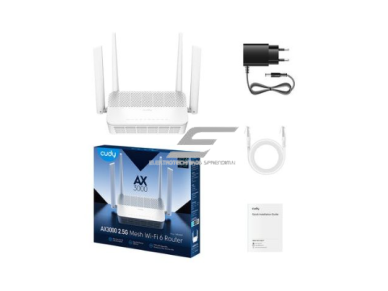Maršrutizatorius | bevielio tinklo skleidėjas | 2.5G WAN jungtis | Wi-Fi 6 | 2.4GHz + 5GHz | iki 3000Mbps | CUDY WR3000P 2 Maršrutizatorius | bevielio tinklo skleidėjas | 2.5G WAN jungtis | Wi-Fi 6 | 2.4GHz + 5GHz | iki 3000Mbps | CUDY WR3000P 2