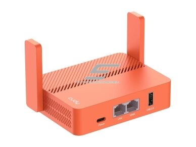 Mini maršrutizatorius | bevielio tinklo skleidėjas | belaidis | Wi-Fi | 2.4GHz + 5GHz | 300-867Mbps | CUDY TR1200 2