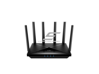 Maršrutizatorius | bevielio tinklo skleidėjas | 2.5G WAN jungtis | Wi-Fi 7 | 2.4GHz + 5GHz | iki 6400Mbps | CUDY WR6500H