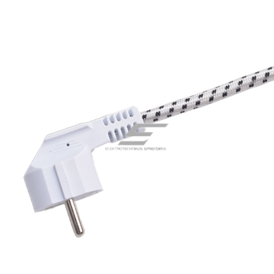 Przewód zasilający odporny na wysoką temperaturę do sprzętu AGD | 16A | 250V | kabel 1.5m | H05VV-F | miedziany | uniwersalny | z otwartymi końcami | CE 1