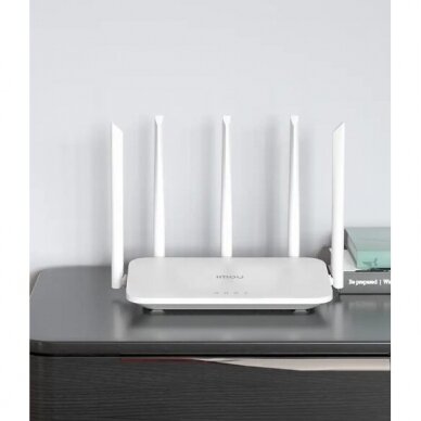 Ruuter | Traadita juurdepääsupunkt | Wi-Fi 6 | 2.4GHz (574Mbps) | 5GHz (2402Mbps) | HX21 IMOU 4