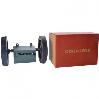 Material Length Measuring Counter | mechanical / wheel type | Z96-F | 0–9999.9 m | 200 pulses/min | 1/3 transmission ratio | TAXNELE 3