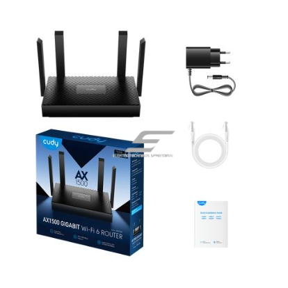 Maršrutētājs | Bezvadu tīkla raidītājs | Wi-Fi 6 | 2.4GHz + 5GHz | līdz 1501Mbps | CUDY WR1500 2 Maršrutētājs | Bezvadu tīkla raidītājs | Wi-Fi 6 | 2.4GHz + 5GHz | līdz 1501Mbps | CUDY WR1500 2