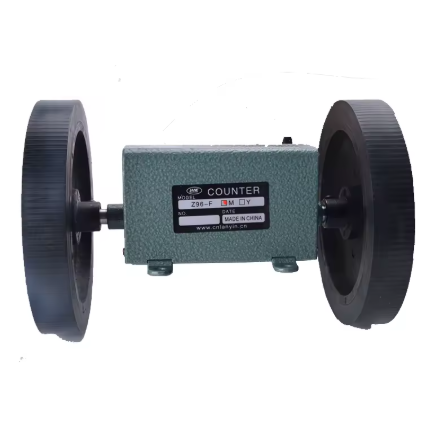 Material Length Measuring Counter | mechanical / wheel type | Z96-F | 0–9999.9 m | 200 pulses/min | 1/3 transmission ratio | TAXNELE 1 Material Length Measuring Counter | mechanical / wheel type | Z96-F | 0–9999.9 m | 200 pulses/min | 1/3 transmission ratio | TAXNELE 1