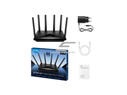 Maršrutizatorius | bevielio tinklo skleidėjas | 2.5G WAN jungtis | Wi-Fi 7 | 2.4GHz + 5GHz | iki 6400Mbps | CUDY WR6500H 2 Maršrutizatorius | bevielio tinklo skleidėjas | 2.5G WAN jungtis | Wi-Fi 7 | 2.4GHz + 5GHz | iki 6400Mbps | CUDY WR6500H 2