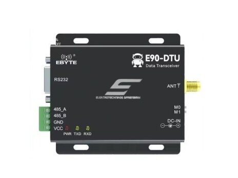 Belaidis ilgo nuotolio PLC radijo modemas | LoRa transiveris | 433MHz | 8-28VDC | 20dBm | 3 km | RS232/RS485 Belaidis ilgo nuotolio PLC radijo modemas | LoRa transiveris | 433MHz | 8-28VDC | 20dBm | 3 km | RS232/RS485