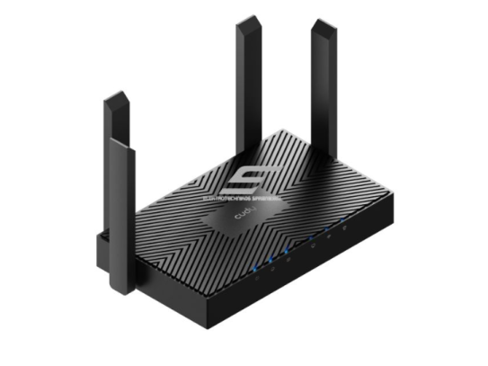 Maršrutizatorius | bevielio tinklo skleidėjas | Wi-Fi 6 | 2.4GHz + 5GHz | iki 3000Mbps | CUDY WR3000