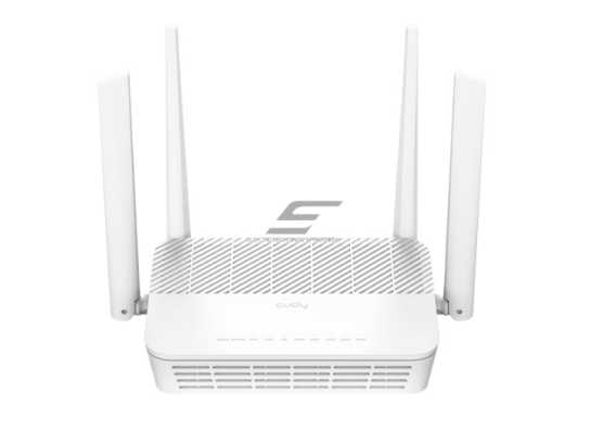 Maršrutizatorius | bevielio tinklo skleidėjas | 2.5G WAN jungtis | Wi-Fi 6 | 2.4GHz + 5GHz | iki 3000Mbps | CUDY WR3000P