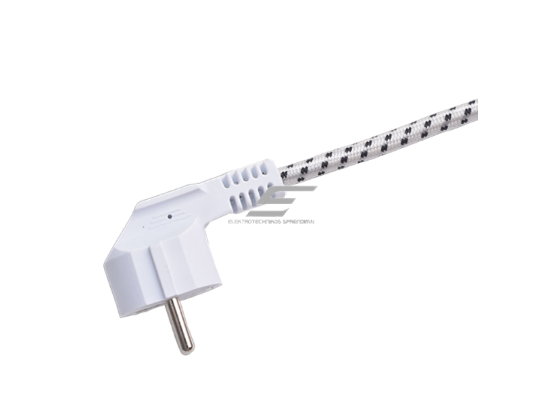 Karščiui atsparus maitinimo laidas buitinei technikai | 16A | 250V | 1.5m kabelis | H05VV-F | varinis | universalus | su atvirais galais | CE 1 Karščiui atsparus maitinimo laidas buitinei technikai | 16A | 250V | 1.5m kabelis | H05VV-F | varinis | universalus | su atvirais galais | CE 1