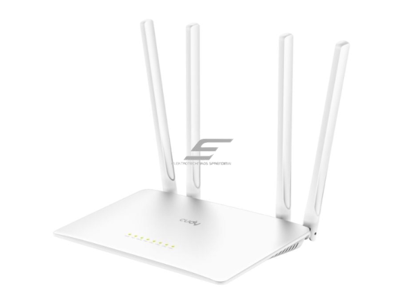 Maršrutizatorius | bevielio tinklo skleidėjas | dviejų juostų | Wi-Fi 5 | 4GHz + 5GHz | 1200Mbps | CUDY WR1200 Maršrutizatorius | bevielio tinklo skleidėjas | dviejų juostų | Wi-Fi 5 | 4GHz + 5GHz | 1200Mbps | CUDY WR1200