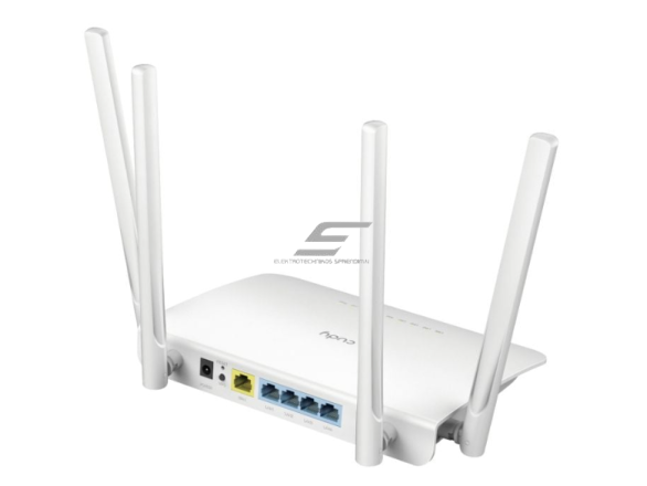 Maršrutizatorius | bevielio tinklo skleidėjas | 2×2 MIMO technologija | Wi-Fi 5 | 2.4GHz + 5GHz | iki 1200Mbps | CUDY WR1300 1 Maršrutizatorius | bevielio tinklo skleidėjas | 2×2 MIMO technologija | Wi-Fi 5 | 2.4GHz + 5GHz | iki 1200Mbps | CUDY WR1300 1