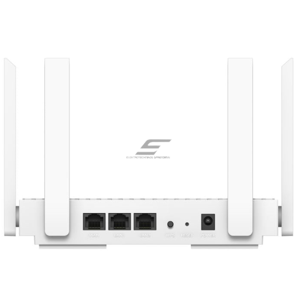 Ruuter | Traadita võrgu levitaja | Wi-Fi 5 | 2.4 GHz + 5 GHz | 867 Mbps + 300 Mbps | CUDY WR1300E 1