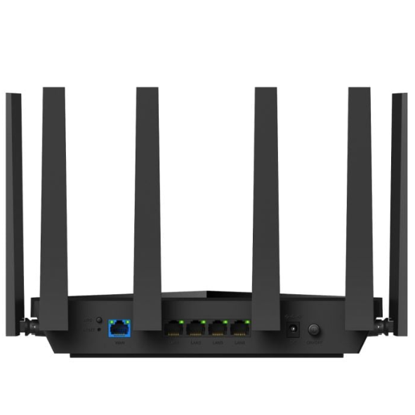 Maršrutētājs | Bezvadu tīkla izstarotājs | 2.5G WAN ports | Wi-Fi 7 | 2.4GHz + 5GHz | līdz 6400Mbps | CUDY WR6500H 1