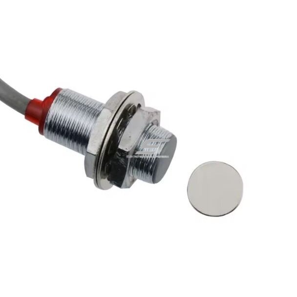 Magnētiskais tuvuma sensors | 12-24VDC | 10mm | PNP | NO | M12 | iegremdējams | niķelēts misiņš | IP67 1