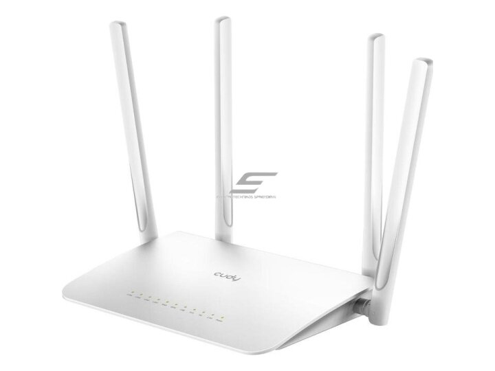 Maršrutizatorius | bevielio tinklo skleidėjas | Wi-Fi 4 | 2.4GHz | 300Mbps | CUDY WR300S (Wi-Fi 4) 1