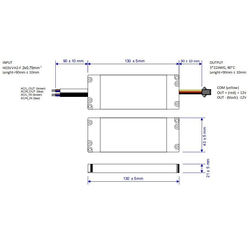 Toiteallikas releega peeglikütte mati juhtimiseks | 12V | 24W | IP20 1 Toiteallikas releega peeglikütte mati juhtimiseks | 12V | 24W | IP20 1