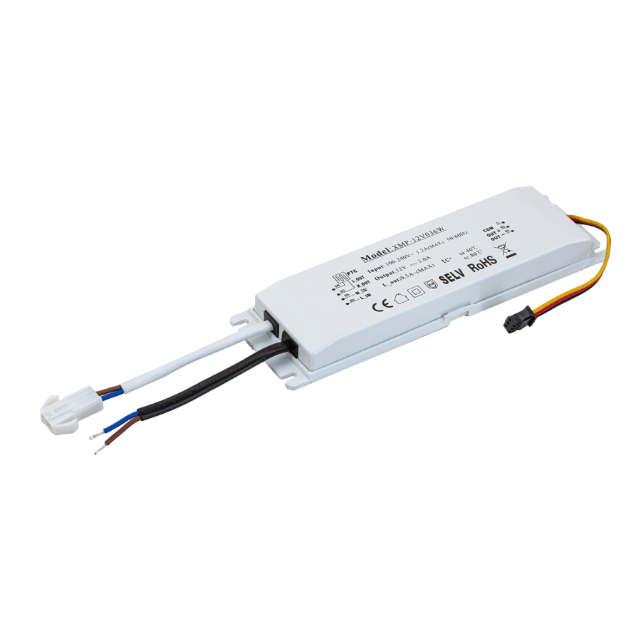 Toiteallikas releega peeglikütte mati juhtimiseks | 12V | 36W | IP20