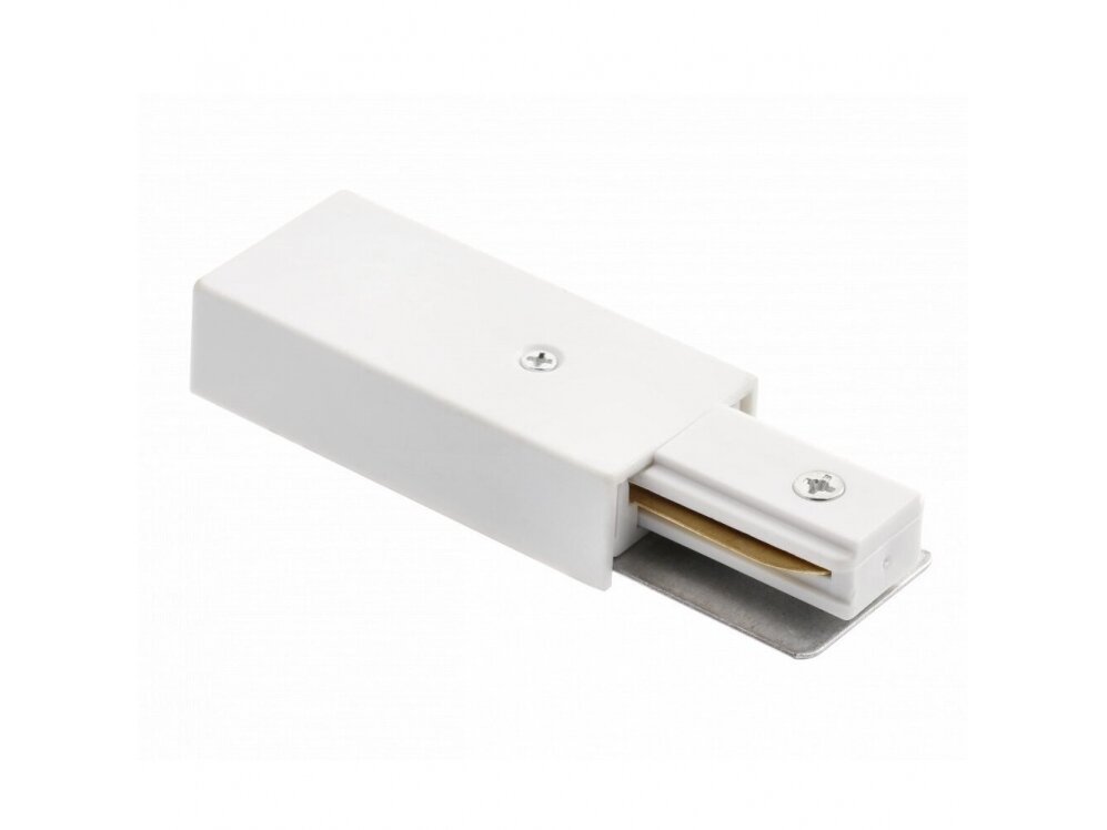 Maitinimo gnybtas | 2 eilučių šviestuvų bėgeliui | 1F | baltas | GTV Lighting | XLT-1FAC68-00 | 5902801321405