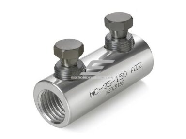 Varžtinė mova | jungtis | laidų sujungimui | 25-95mm² | iki 1-12kV | apvali | MC-25-95 Varžtinė mova | jungtis | laidų sujungimui | 25-95mm² | iki 1-12kV | apvali | MC-25-95