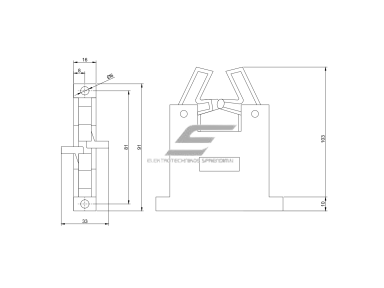 Mechaninė blokiruotė kontaktoriams | 160-250A | FC6 | Promfactor Baltic | MIFC6 | 4779040155860