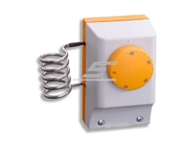Mechaninis termostatas | temperatūros reguliatorius | 16A 250VAC | 10A 400VAC | 1C/O | 0...+40°C | IP54 | IMRT-0-40 Mechaninis termostatas | temperatūros reguliatorius | 16A 250VAC | 10A 400VAC | 1C/O | 0...+40°C | IP54 | IMRT-0-40