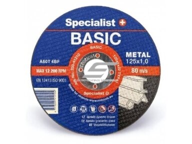 Metalo pjovimo diskas | 25x1x22mm | Specialist+ | Basic | 250-41210 | 4773005412104 Metalo pjovimo diskas | 25x1x22mm | Specialist+ | Basic | 250-41210 | 4773005412104