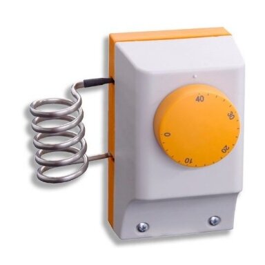 Industrial mechanical thermostat | 0-40°C | changeover contact 16A 250VAC | capillary sensor | IP54 | Sentera Controls | IMRT-0-40