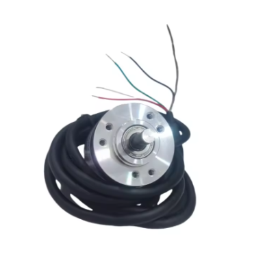 Optical rotary encoder | 200 P/R | AB phase | Push-Pull output | 5–24V DC | Ø38 mm | shaft 6x15 mm | for angle, speed and position measurement Optical rotary encoder | 200 P/R | AB phase | Push-Pull output | 5–24V DC | Ø38 mm | shaft 6x15 mm | for angle, speed and position measurement