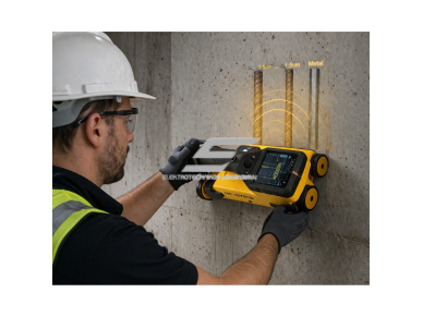 Sieninis armatūros ir metalo detektorius | 5–220 mm gylis | 4 krypčių lazerinis žymėjimas | automatinė kalibracija | LCD ekranas | Bluetooth / 4G 3 Sieninis armatūros ir metalo detektorius | 5–220 mm gylis | 4 krypčių lazerinis žymėjimas | automatinė kalibracija | LCD ekranas | Bluetooth / 4G 3
