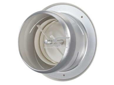 Difuzorius su flanšu D147,4 | vėdinimo | ventiliacijos sistemoms | metalinis | baltas | 15MDF 2