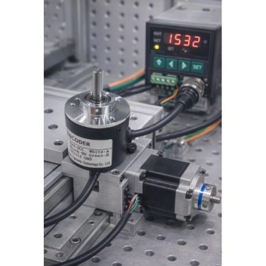 Optiskais rotācijas enkoders | 200 impulsu/apgr. | AB fāze | Push-Pull izeja | 5–24V DC | Ø38 mm | vārpsta 6x15 mm | leņķa, ātruma un pozīcijas mērīšanai 3 Optiskais rotācijas enkoders | 200 impulsu/apgr. | AB fāze | Push-Pull izeja | 5–24V DC | Ø38 mm | vārpsta 6x15 mm | leņķa, ātruma un pozīcijas mērīšanai 3