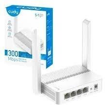Мини-роутер | Беспроводной ретранслятор сети | Wi-Fi 4 | 2.4 ГГц | 300 Мбит/с | CUDY WR300 3