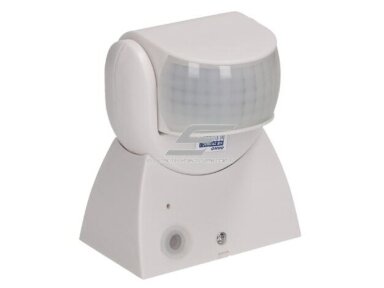 Judesio jutiklis | daviklis | 1200W | 230V | 124x80x52mm | 180° | 12m | IP65 | baltas | virštinkinis | Orno | OR-CR-236/W | 5901752484634