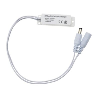 Mikrolainete radarliikumisandur | valgustusjuhtimisseade LED ribadele | 5-24VDC | 5A | 5.8GHz Mikrolainete radarliikumisandur | valgustusjuhtimisseade LED ribadele | 5-24VDC | 5A | 5.8GHz