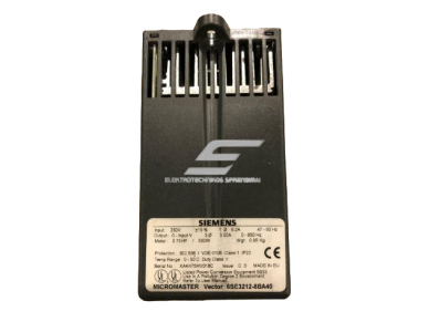 Dažnio keitiklis | inverteris | Siemens | Micromaster Vector | 6SE3212-8BA40/6SE3 212-8BA40 2