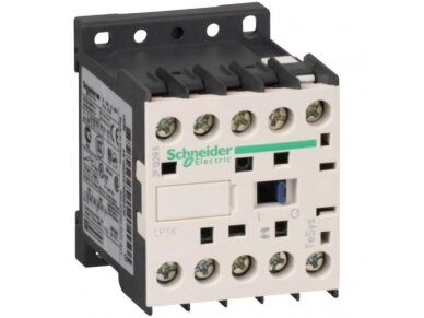 Mini kontaktorius | 9A | 4kW | 24VDC | 3NO+1NC | IP20 | Schneider Electric | LP1K0910BD | 9100002440000222