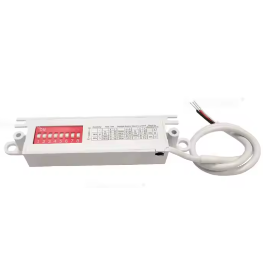 Microwave radar motion sensor | detector | dimmer | for lamps | 5.8GHz | 0.3mW | 12VDC | 6m | IP20 2