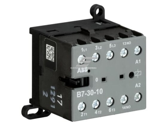 Mini kontaktorius | 3P | 20A | 5,5kW | 230VAC | 1NA | ABB | GJL1311001R8100 | B07-30-10-80