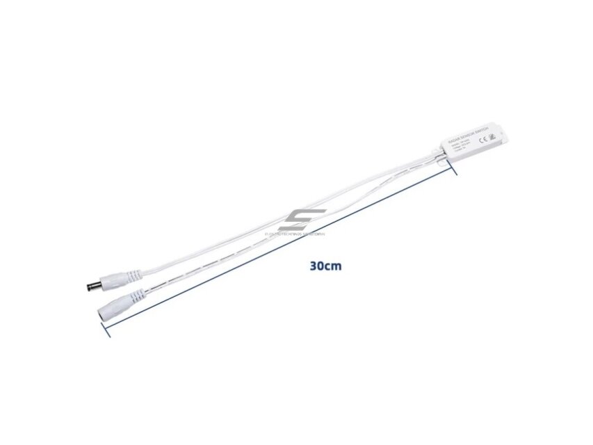 Mikrobangų radarinis judesio jutiklis | apšvietimo valdiklis LED juostoms | 5-24VDC | 5A | 5.8GHz 4